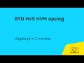 De BYD HVS HVM opslag in 2 minuten