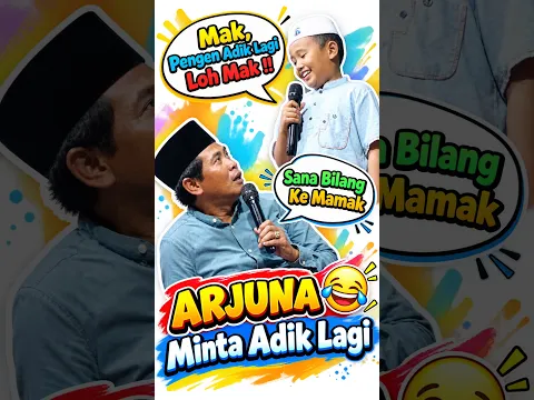 Ngakak, Arjuna Ingin Punya Adik
