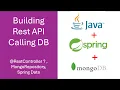 Java Mongo DB Spring Boot Simplified