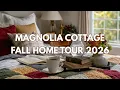 Magnolia Cottage Fall Home Tour 2026 Vintage Ironstone Antique Brass Timeless Autumn Decor