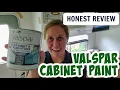 Valspar Cabinet and Furniture Paint Review from Lowe s - Watch BEFORE painting kitchen cabinets