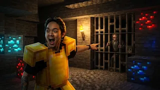 BERTEMU PRIA MISTERIUS DIDALAM GOA ???!! - MINECRAFT BDMS #4