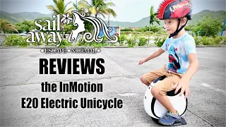 InMotion E20 REVIEW – An Electric Unicycle For The FAMILY! | SailAway REVIEWS