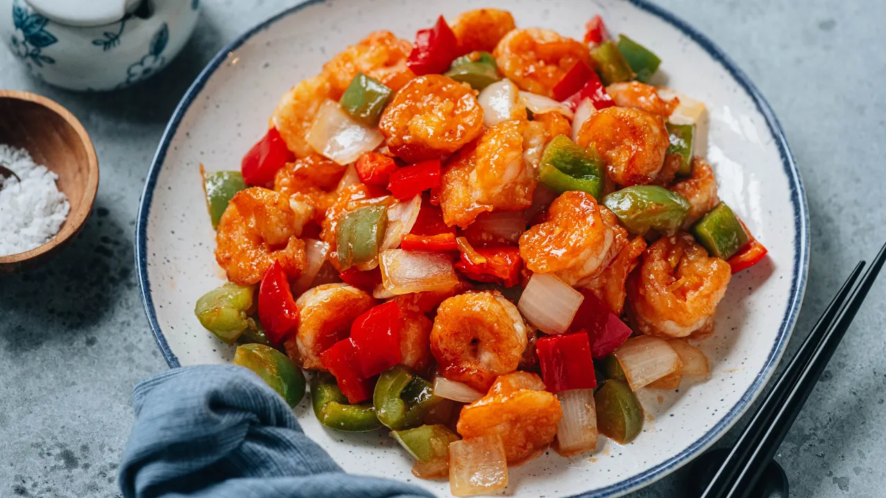 Sweet and Sour Shrimp () Recipe
