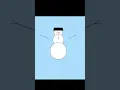 here we draw an snowman using python programming