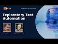 May QASIG - Exploratory Test Automation with Harry Robinson and Doug Szabo
