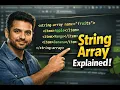 Android String Array Resources in Hindi Step by Step Tutorial for Beginners