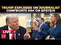 You re a terrible reporter Trump explodes at ABC s Bruce over Epstein questions in front of MBS