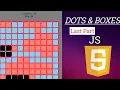 Dots and boxes game using JavaScript tutorial last