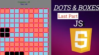 Dots and boxes game using JavaScript tutorial last