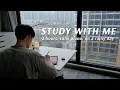 Download Lagu 2-HOUR STUDY WITH ME ON A RAINY DAY  | 🎹 Calm Piano, Soft Rain | Pomodoro (25/5)