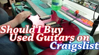 Should you buy a used guitar on Craigslist Ibanez 7420MC