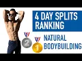 4 Day Bodybuilding Splits RANKED Upper Lower Bro Split Full Body Push Pull