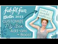 FabFitFun Winter 2023 Customizing my ENTIRE Box for Winter