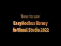 Visual Basic EasyModbus Demo