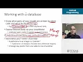 Design principles for an Android app that interacts with a database