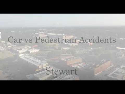 Pedestrian Accident Lawyer | Injury Claims – Stewart Law Offices