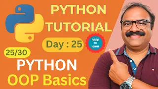 Python Day 25 - Object-Oriented Programming Basics in Python Class Object Explained Simply