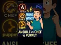 Ansible vs Chef vs Puppet The Battle of DevOps Giants