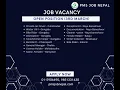 PMS JOB NEPAL JOB VACANCIES ARE AVAILABLE NOW