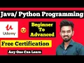 Udemy Free Certification Courses Chandan Patel