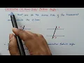 Consecutive interior angles and Consecutive exterior angles CLASS 7 - MATHEMATICS