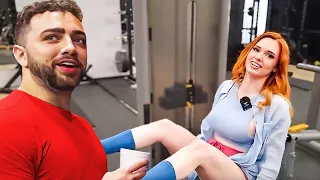 Working Out At Mizkif's Gym