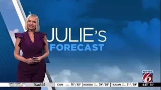 Julie Broughton - News 6 Pinpoint Weather Montage