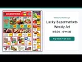 Lucky Supermarkets Weekly Ad 26 - 26 Top 10 Deals