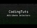 Attribute selectors