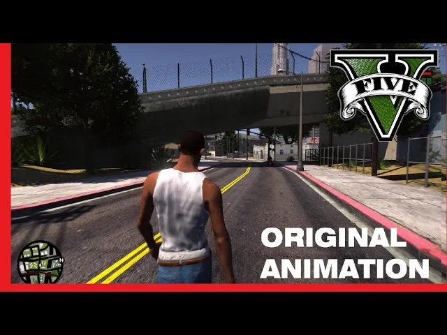 Animation from GTA 5 for GTA San Andreas