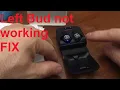 How to pair left right side JBUDS Jlabs Air Executive fix when left ear bud not working