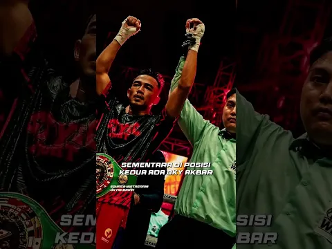 Setelah mencetak sejarah sebagai juara hss pro pertama dari luar negeri di hsn vol.10 #boxing #hss