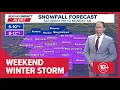 Columbus Ohio winter storm forecast Narrowing the snowfall bands latest info on timing