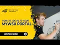 How to Log Into your MyWSU Portal