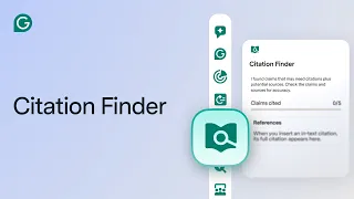 Find and Add Citations Fast With Grammarly