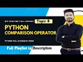 Python comparison operators in Hindi