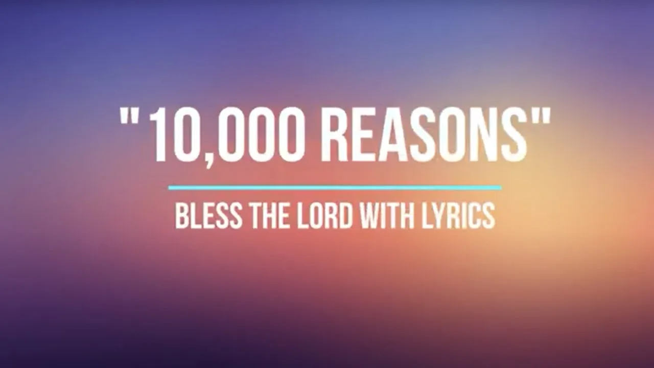 10,000 Reasons || Bless the Lord || Minus One || Piano Accompaniment 10,000 Reasons || Bless the Lord || Minus One || Piano Accompaniment
