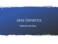Java Generics in Bangla
