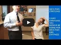Chiropractor Justin Tuttle in Peoria Demonstrates Neck Stretches For Neck Pain