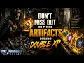 Must Have Artifacts During 2xp In DCUO