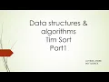 Tim Sort Algorithm Part 1 Scala