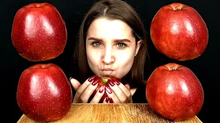 ASMR APPLE EATING MUKBANG No Talking EATING SOUNDS Tasty ASMR Shorts 