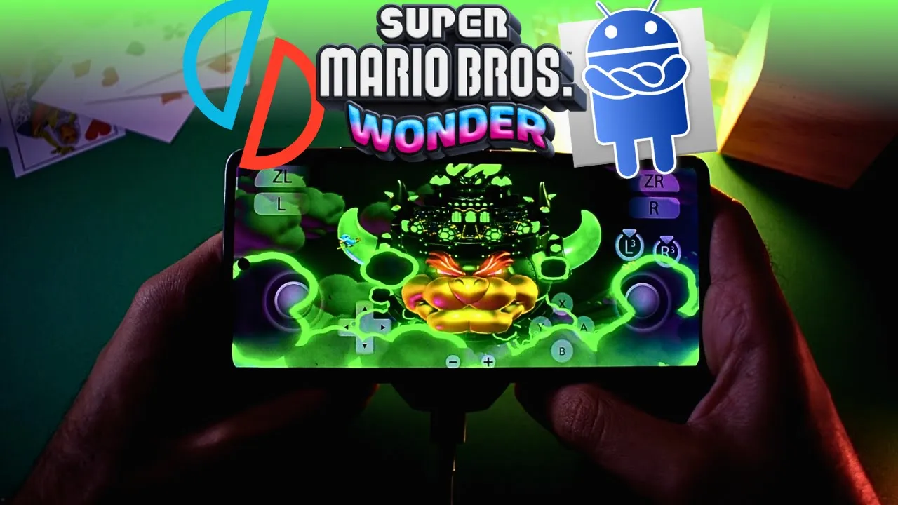 Permainan Super Mario Bros Wonder Android | Emulator Switch Android | GPU Yuzu Mali