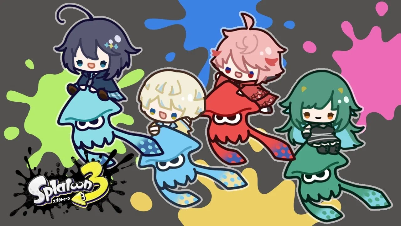 【Splatoon3】#にじイカ祭り2025 チーム3顔合わせ【セラフ・ダズルガーデン/にじさんじ】