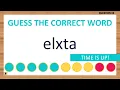 Scrambled Word Game Can You Unscramble These Words 5 Letters
