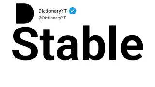 Stable Antonyms Opposite Words