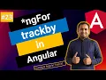 ngFor trackby Angular trackby in angular Angular Tutorial