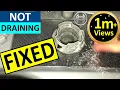 Bosch Dishwasher not Draining Water - Fixed