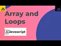 JavaScript Tutorial for Beginners 2020 Loops And Array Hindi